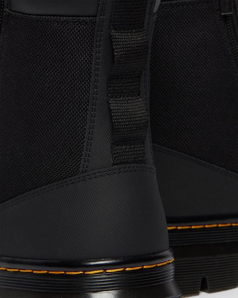 Men's Dr Martens Combs Zip Casual Boots Black | AU 465HAP